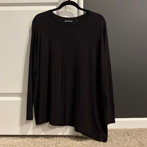 Athleta Black Long Sleeve Shirt, size Small, great condition.